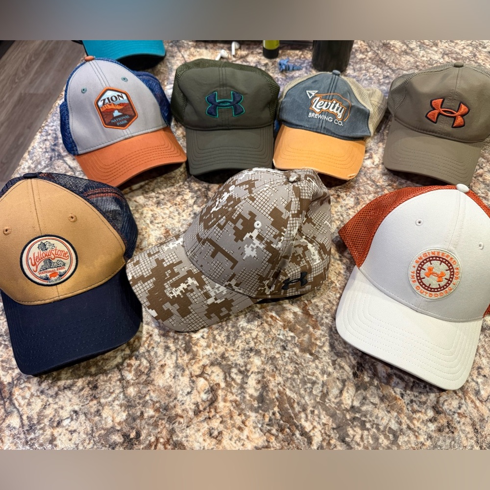 Under Armour and Levity Baseball Caps Collection